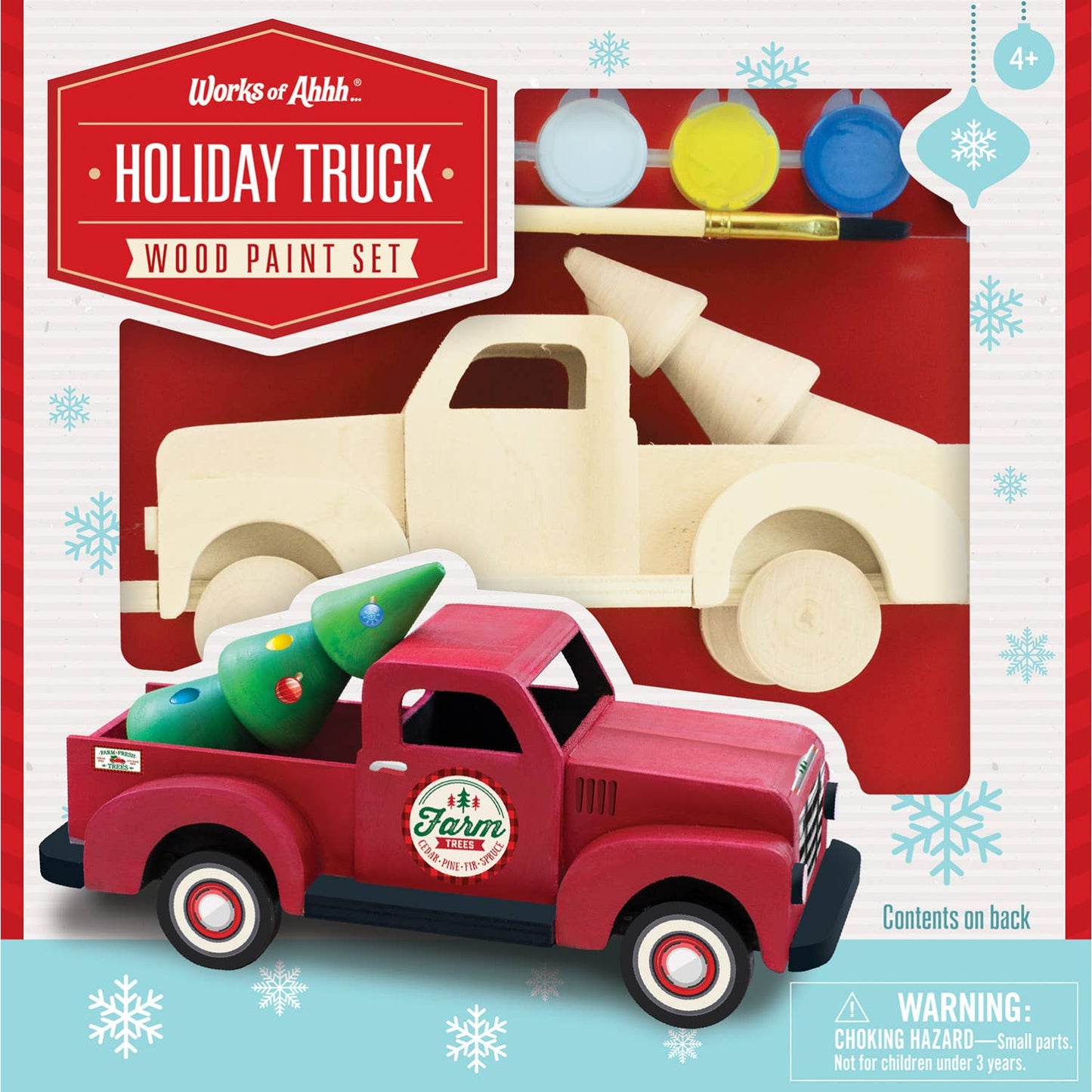 Holiday Truck - Holiday Wood Paint Set