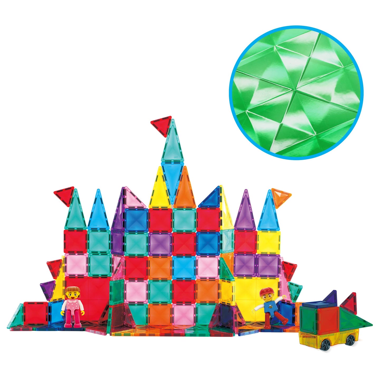 Mini Diamond 120pc + Figures + Car Set