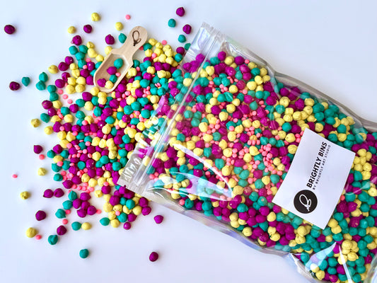 Brightly Bins "Party Popper" Chickpea Sensory Filler