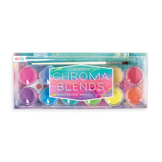 Chroma Blends Watercolor Paint Set - Pearlescent