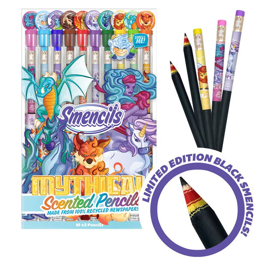 Mythical Smencils 10-pack in Display of 10