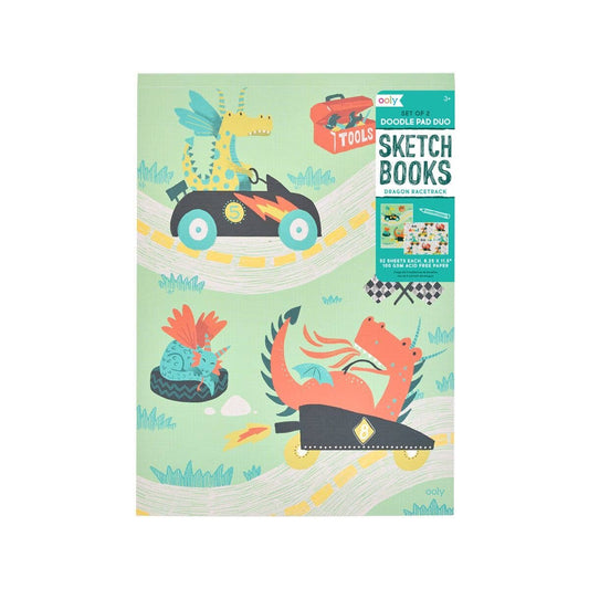 Dragon Race Tracks Doodle Pad