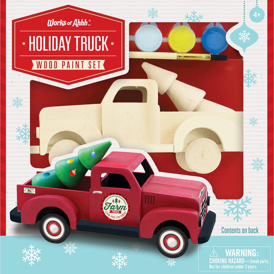 Holiday Truck - Holiday Wood Paint Set
