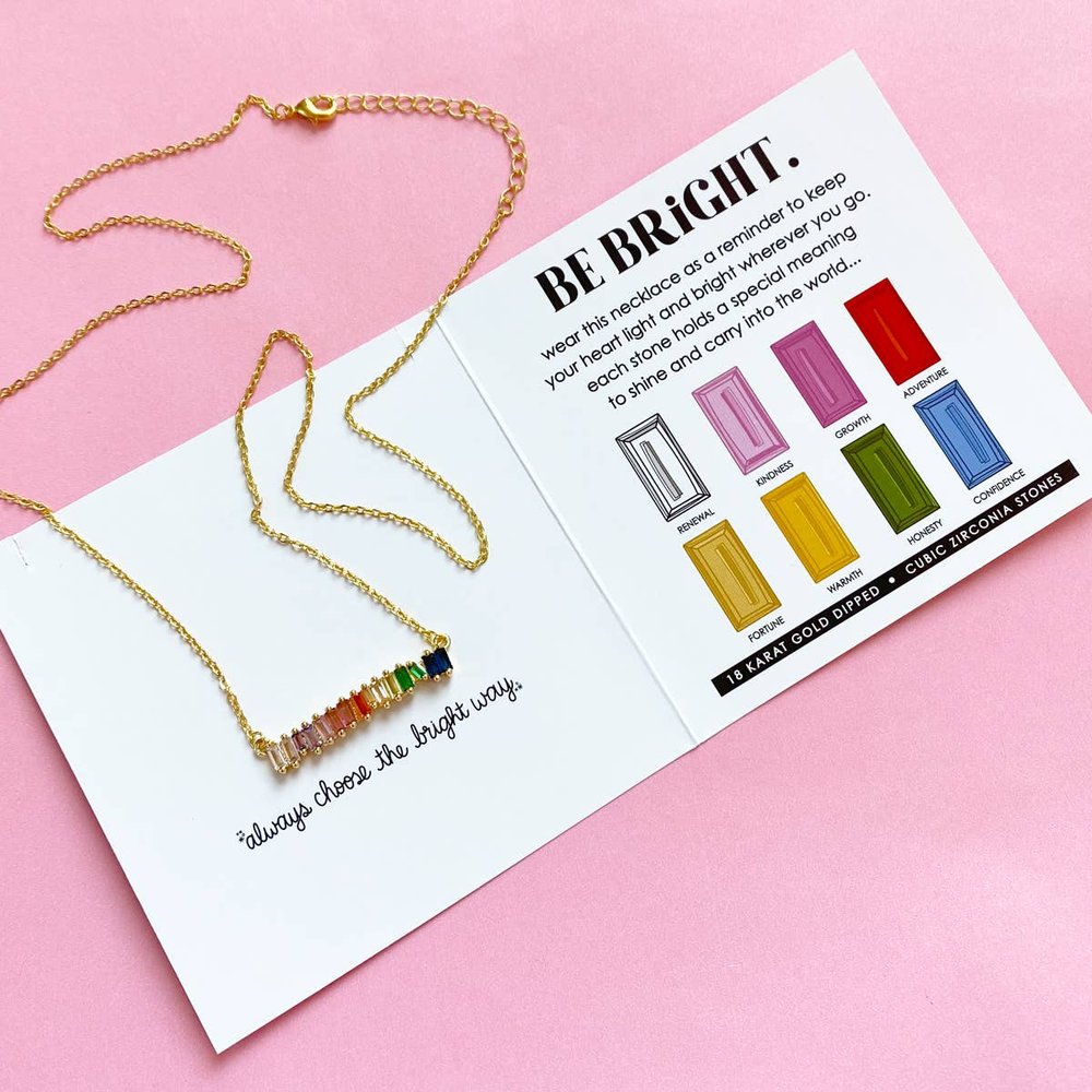 Be Bright Rainbow Necklace